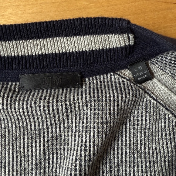 ATM ANTHONY THOMAS MELILLO SCHOOLBOY CARDIGAN SWEATER GRANDPACORE CASHMERE BLD L - Picture 10 of 12